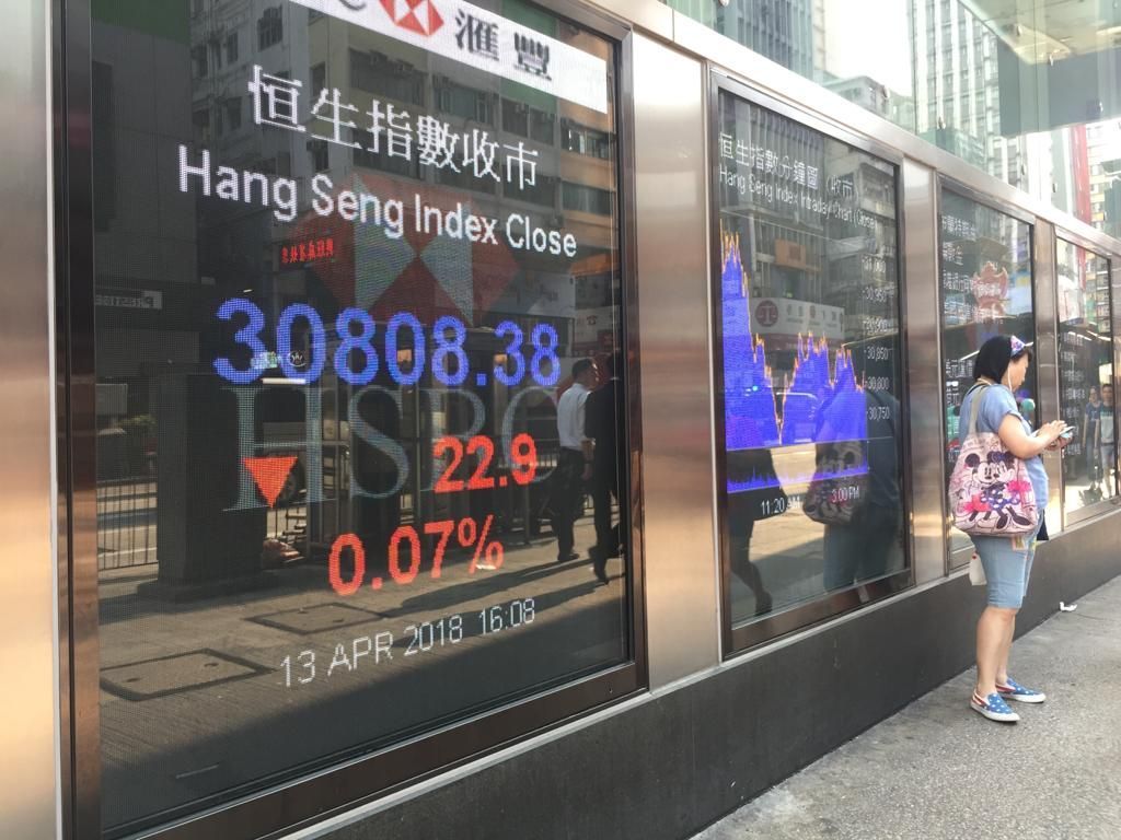 週末前夕交投減恒指微跌22點